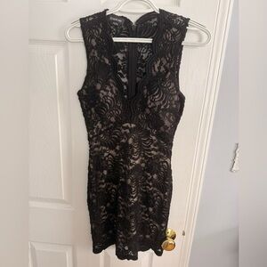 Bebe lace mini dress. Size XS